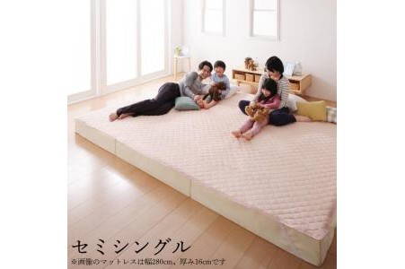 敷き布団とマットレスの6サイズ一覧